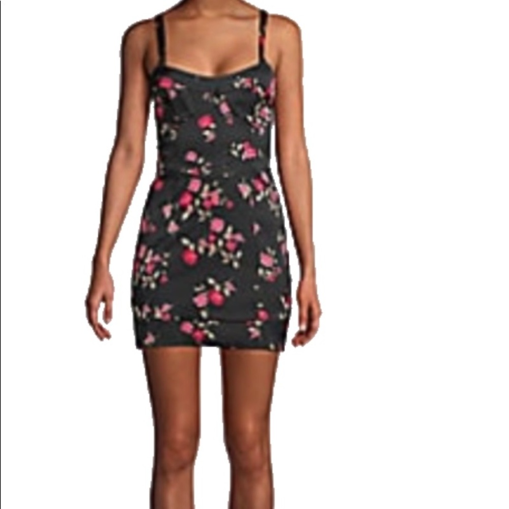 NWT For Love & for lemons Cassidy floral mini dress